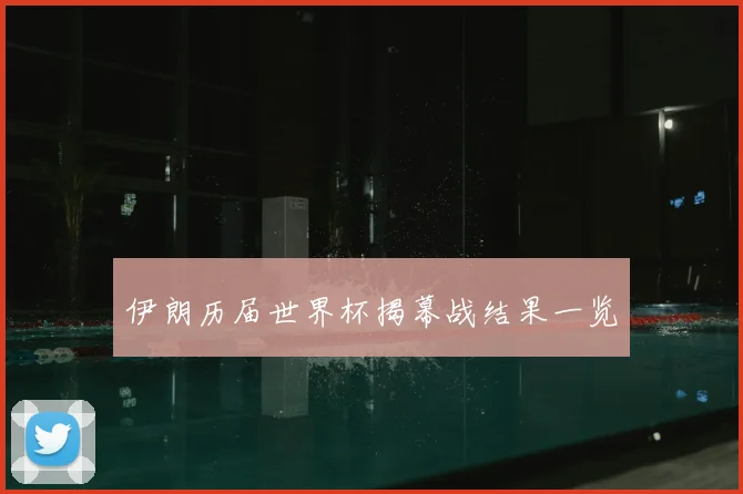 伊朗历届世界杯揭幕战结果一览