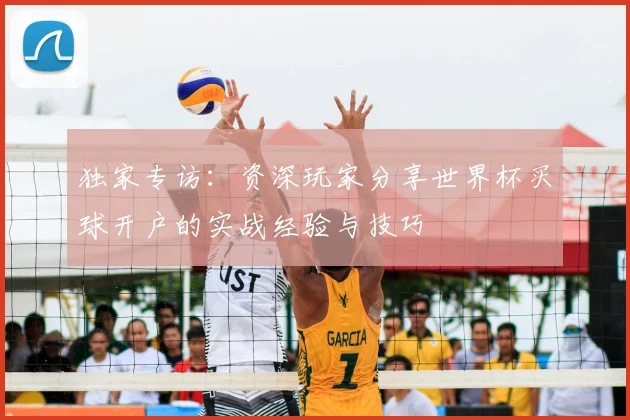 独家专访:资深玩家分享世界杯买球开户的实战经验与技巧