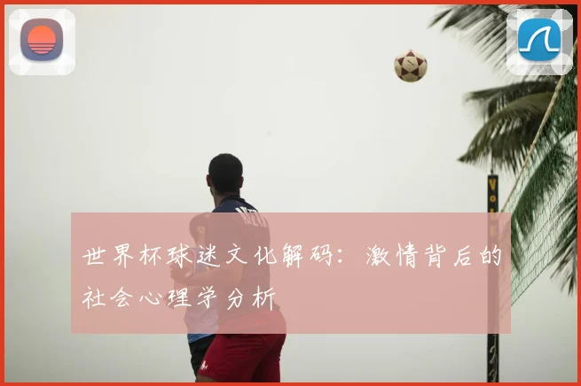 世界杯球迷文化解码：激情背后的社会心理学分析